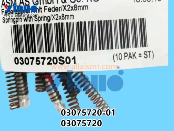 03075720-01 03075720 SIEMENS ASM Springpin with Spring