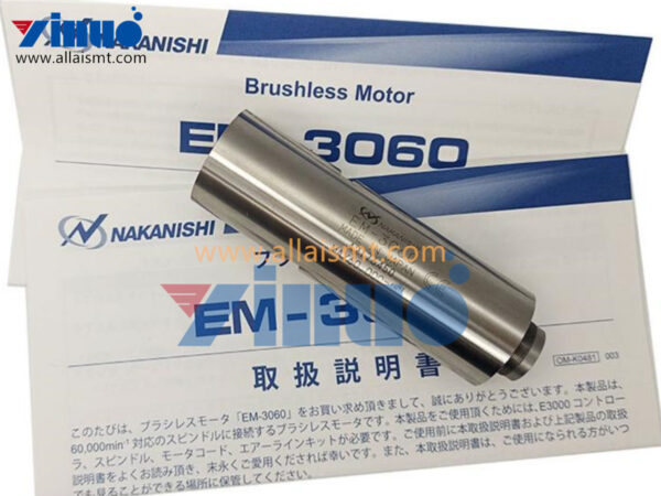 NAKANISHI electric spindle motor, EM-3060 motor, CNC automatic board splitter motor